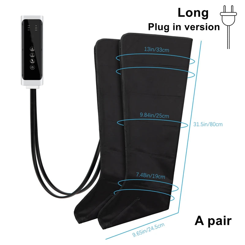 NEREIVA® AIR PRO — Masajeador de Compresión para Piernas y Pies