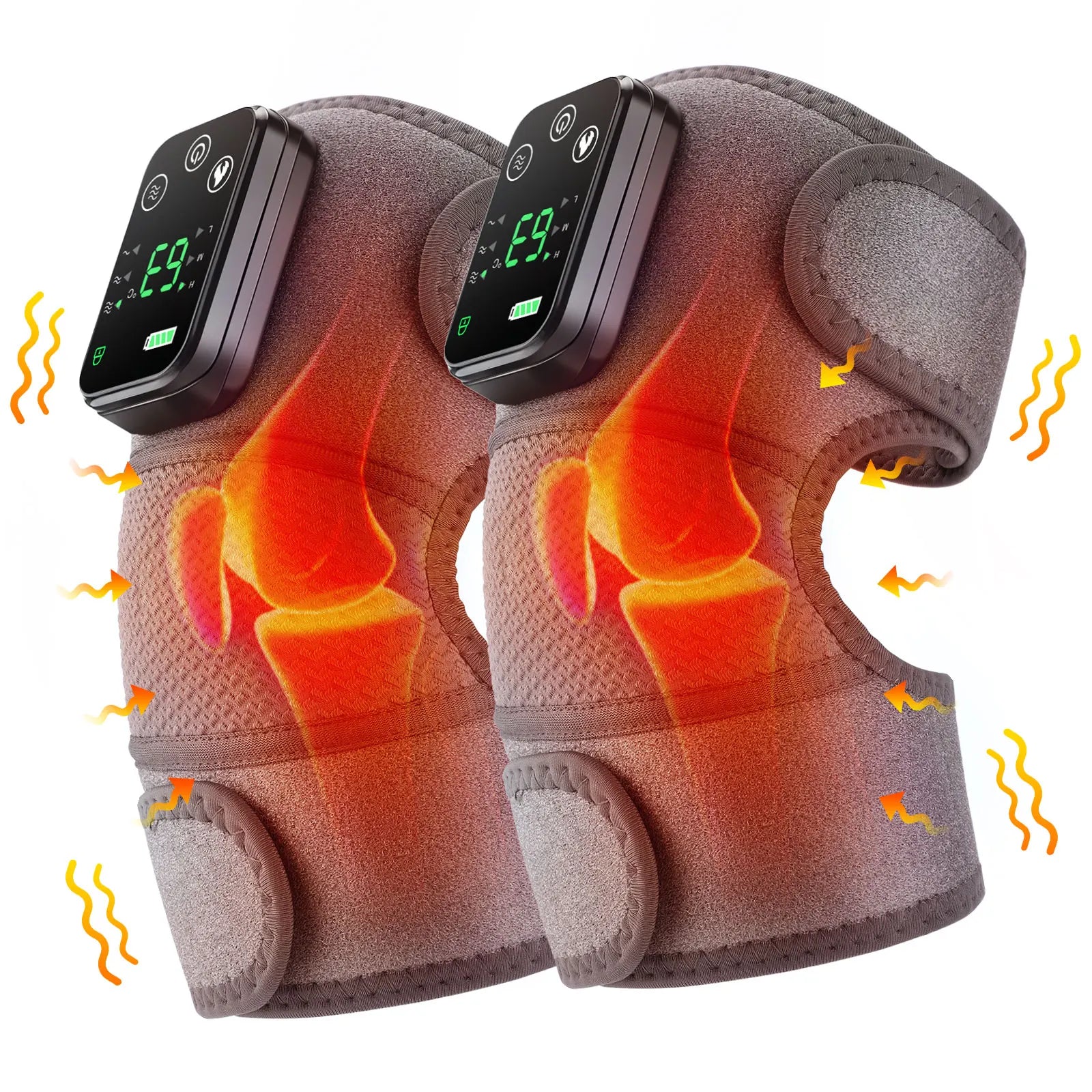 NEREIVA® HEAT — Masajeador Térmico para Rodillas , Hombros y Codos